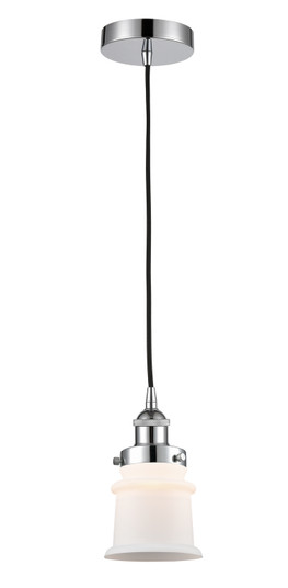 Edison One Light Mini Pendant in Polished Chrome (405|616-1PH-PC-G181S)