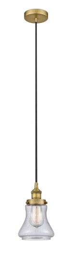 Edison LED Mini Pendant in Brushed Brass (405|616-1PH-BB-G194-LED)
