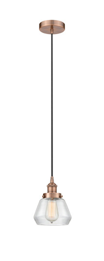 Edison One Light Mini Pendant in Antique Copper (405|616-1PH-AC-G172)