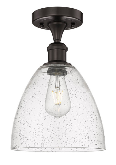 Edison One Light Semi-Flush Mount in Oil Rubbed Bronze (405|616-1F-OB-GBD-94)