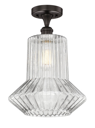 Edison LED Semi-Flush Mount in Oil Rubbed Bronze (405|616-1F-OB-G212)