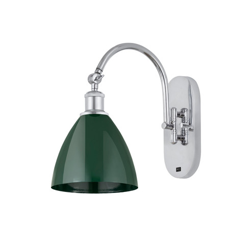 Ballston One Light Wall Sconce in Polished Chrome (405|518-1W-PC-MBD-75-GR)