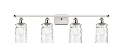 Ballston LED Bath Vanity in White Polished Chrome (405|516-4W-WPC-G352-LED)