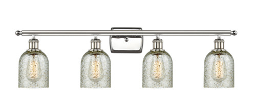 Ballston Four Light Bath Vanity in Polished Nickel (405|516-4W-PN-G259)