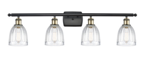 Ballston Four Light Bath Vanity in Black Antique Brass (405|516-4W-BAB-G442)