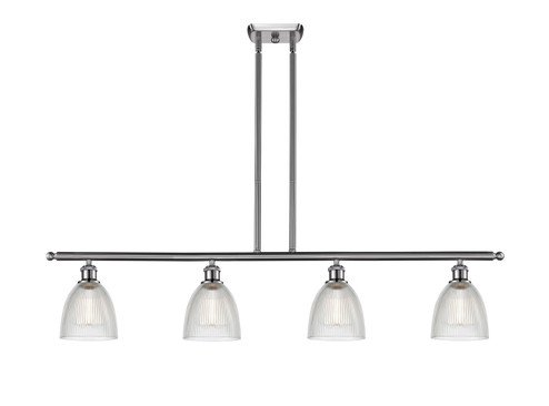 Ballston LED Island Pendant in Brushed Satin Nickel (405|516-4I-SN-G382-LED)