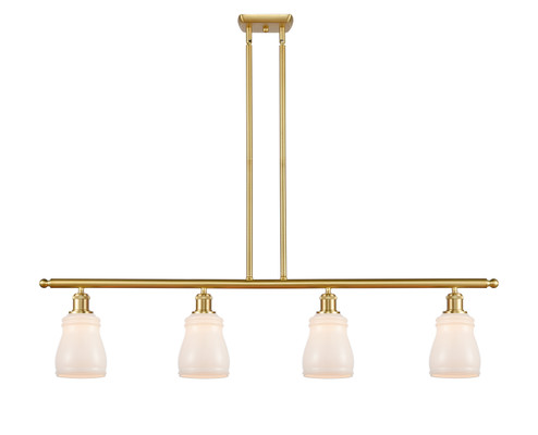 Ballston Four Light Island Pendant in Satin Gold (405|516-4I-SG-G391)