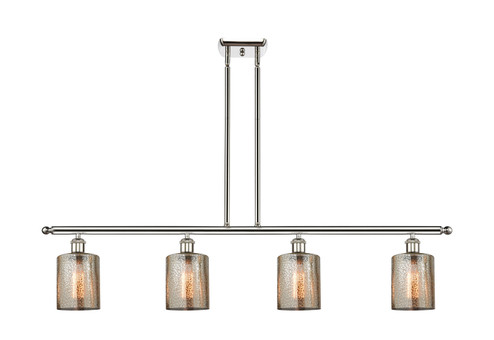 Ballston Four Light Island Pendant in Polished Nickel (405|516-4I-PN-G116)