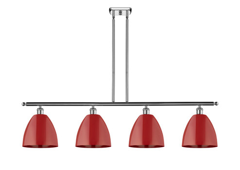 Ballston Four Light Island Pendant in Polished Chrome (405|516-4I-PC-MBD-9-RD)