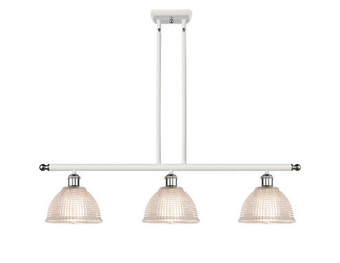 Ballston LED Island Pendant in White Polished Chrome (405|516-3I-WPC-G422-LED) Ballston LED Island Pendant in White Polished Chrome (405|516-3I-WPC-G422-LED)