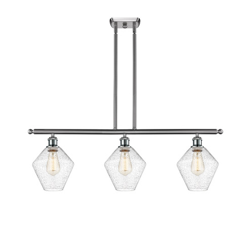 Ballston LED Island Pendant in Brushed Satin Nickel (405|516-3I-SN-G654-8-LED)