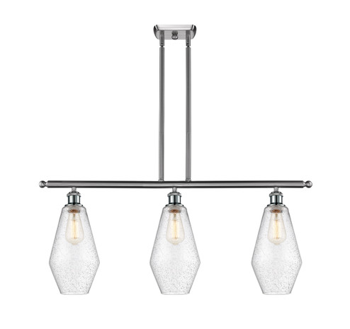 Ballston LED Island Pendant in Brushed Satin Nickel (405|516-3I-SN-G654-7-LED)