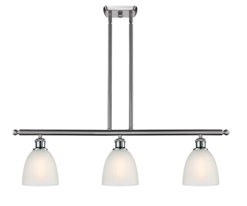 Ballston LED Island Pendant in Brushed Satin Nickel (405|516-3I-SN-G381-LED)