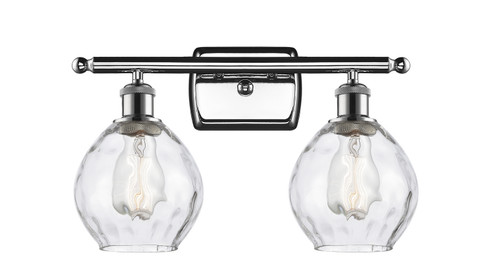 Ballston Two Light Bath Vanity in Polished Chrome (405|516-2W-PC-G362)