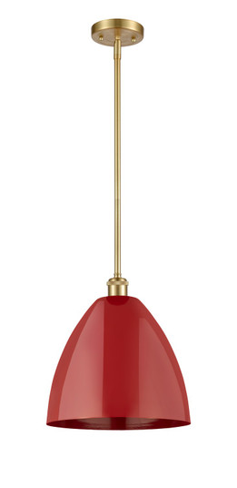 Ballston One Light Pendant in Satin Gold (405|516-1S-SG-MBD-12-RD)