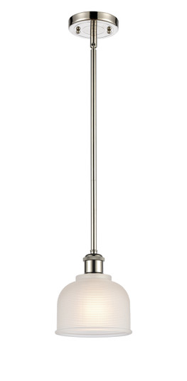 Ballston LED Mini Pendant in Polished Nickel (405|516-1S-PN-G411-LED)