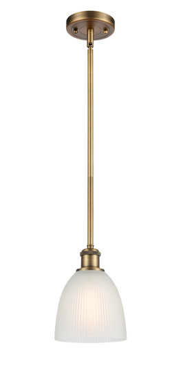 Ballston LED Mini Pendant in Brushed Brass (405|516-1S-BB-G381-LED)