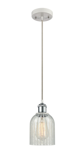 Ballston LED Mini Pendant in White Polished Chrome (405|516-1P-WPC-G2511-LED)
