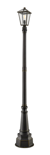 Talbot One Light Outdoor Post Mounted Fixture in Oil Rubbed Bronze (224|579PHMR-564P-ORB)