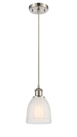 Ballston LED Mini Pendant in Brushed Satin Nickel (405|516-1P-SN-G441-LED)