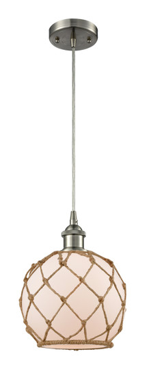 Ballston One Light Mini Pendant in Brushed Satin Nickel (405|516-1P-SN-G121-8RB)