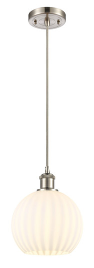 Ballston One Light Mini Pendant in Polished Nickel (405|516-1P-PN-G121-8)