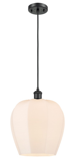 Ballston One Light Mini Pendant in Matte Black (405|516-1P-BK-G461-12)