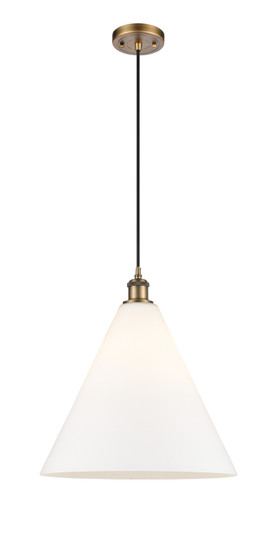 Ballston One Light Pendant in Brushed Brass (405|516-1P-BB-GBC-161)