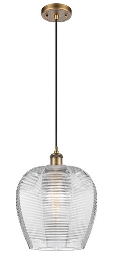 Ballston LED Mini Pendant in Brushed Brass (405|516-1P-BB-G461-12-LED)