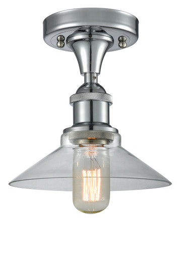 Ballston LED Semi-Flush Mount in Polished Chrome (405|516-1C-PC-G132-LED)