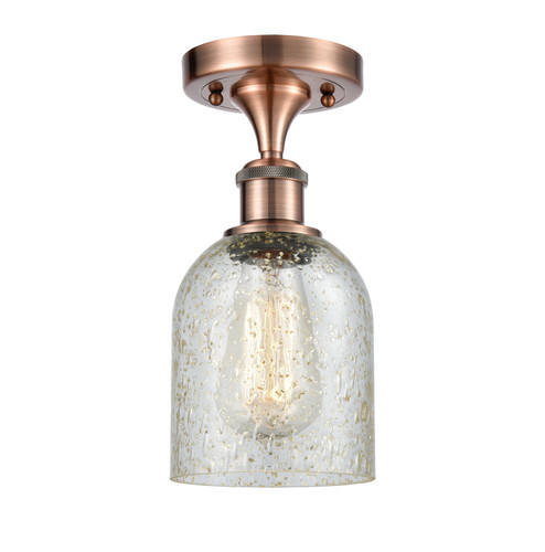 Ballston LED Semi-Flush Mount in Antique Copper (405|516-1C-AC-G259-LED)