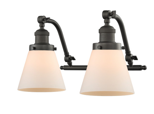 Franklin Restoration LED Bath Vanity in Oil Rubbed Bronze (405|515-2W-OB-G61-LED)