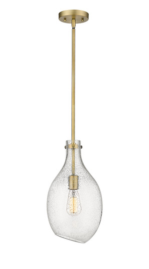 Norwalk One Light Mini Pendant in Brushed Brass (405|493-1S-BB-G554-9)
