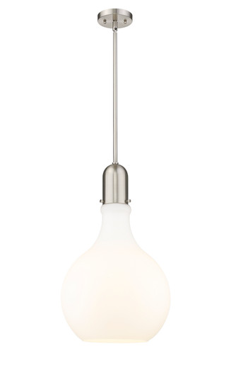 Auralume One Light Pendant in Brushed Satin Nickel (405|492-1S-SN-G581-14)
