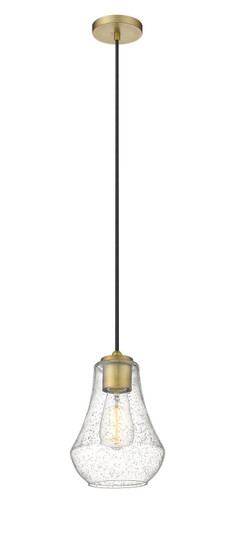 Auralume One Light Mini Pendant in Brushed Brass (405|490-1P-BB-G574-7)