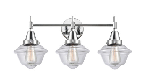 Caden Three Light Bath Vanity in Polished Chrome (405|447-3W-PC-G532)