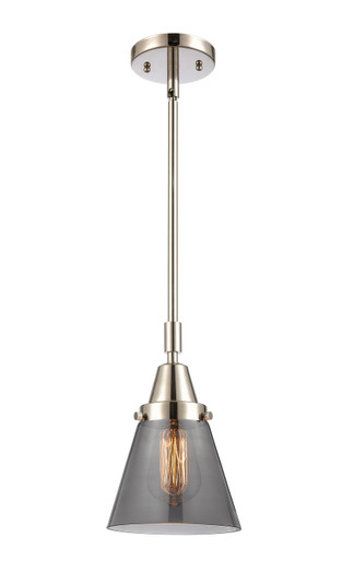 Caden LED Mini Pendant in Polished Nickel (405|447-1S-PN-G63-LED)