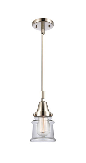 Caden LED Mini Pendant in Polished Nickel (405|447-1S-PN-G182S-LED)