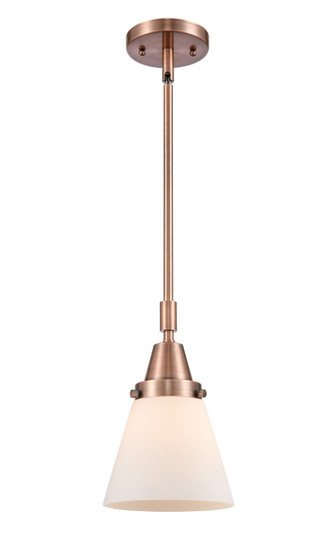 Caden One Light Mini Pendant in Antique Copper (405|447-1S-AC-G61)