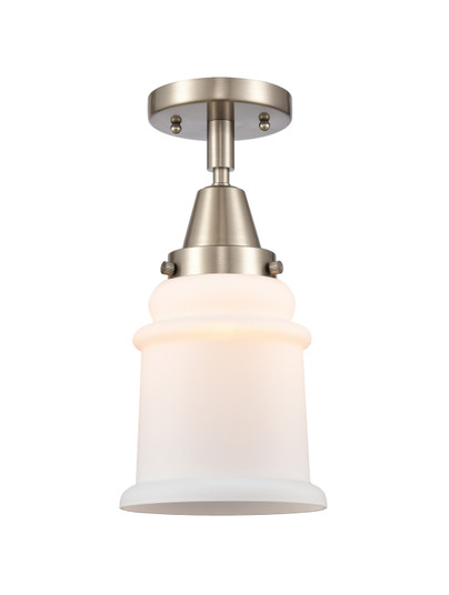 Caden One Light Flush Mount in Brushed Satin Nickel (405|447-1C-SN-G181)