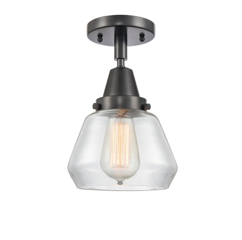 Caden LED Flush Mount in Matte Black (405|447-1C-BK-G172-LED)