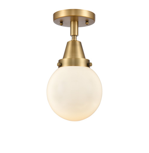 Caden LED Semi-Flush Mount in Brushed Brass (405|447-1C-BB-G201-6-LED)