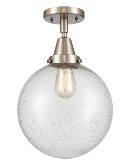 Caden One Light Flush Mount in Antique Brass (405|447-1C-AB-G201-10)