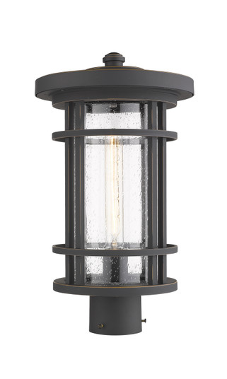 Jordan One Light Outdoor Post Mount Fixture in Oil Rubbed Bronze (224|570PHB-ORB)