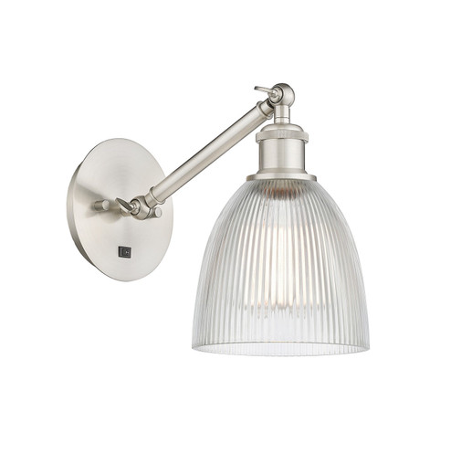 Ballston LED Wall Sconce in Brushed Satin Nickel (405|317-1W-SN-G382-LED)