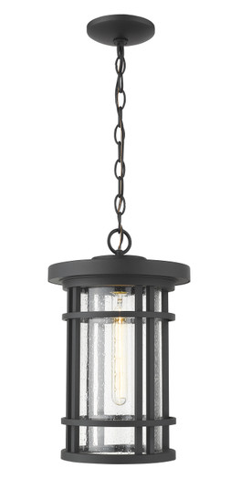 Jordan One Light Outdoor Chain Mount Ceiling Fixture in Black (224|570CHB-BK)