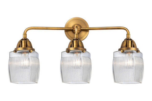 Nouveau 2 LED Bath Vanity in Brushed Brass (405|288-3W-BB-G302-LED)