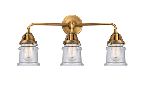 Nouveau 2 LED Bath Vanity in Brushed Brass (405|288-3W-BB-G184S-LED)