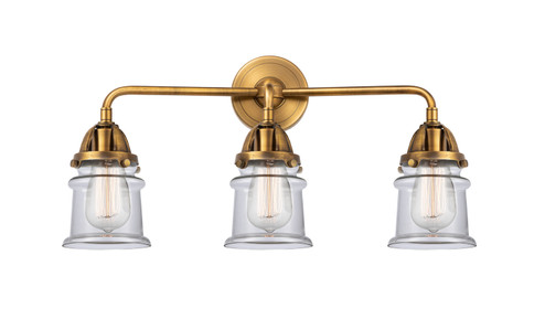 Nouveau 2 LED Bath Vanity in Brushed Brass (405|288-3W-BB-G182S-LED)