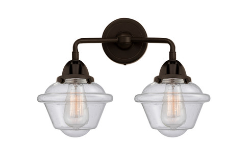 Nouveau 2 Two Light Bath Vanity in Oil Rubbed Bronze (405|288-2W-OB-G534)